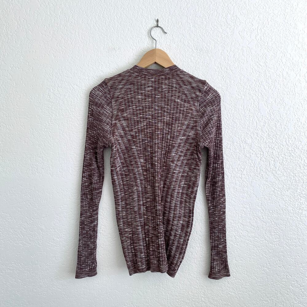 Athleta Revolve Cardigan Sweater Stretch Ribbed Button Down V-Neck Small EUC - Picture 9 of 13